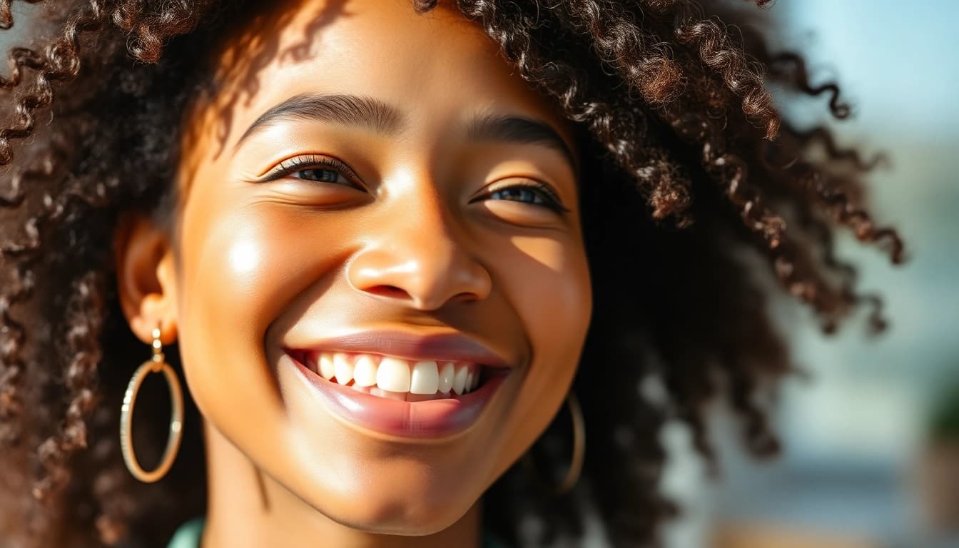 Client showcasing successful results at アイランドタワークリニック after hair restoration procedure.