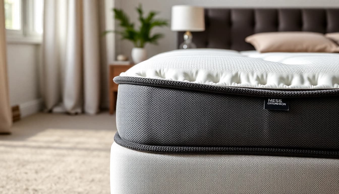 Experience unparalleled comfort with the materasso ortopedico Olimpo-Flex, showcasing plush texture and ergonomic support.