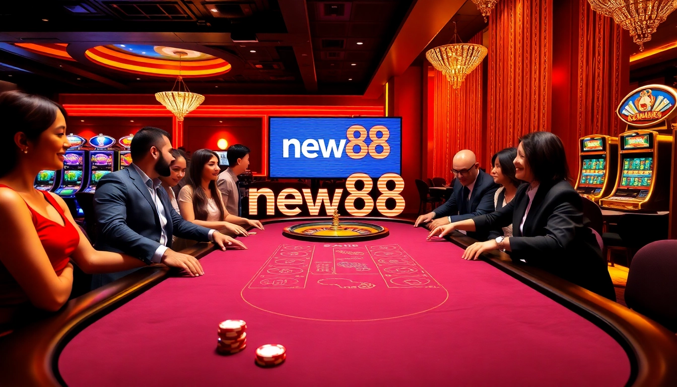 Experience the excitement of new88 with vibrant casino games and thrilling atmospheres.