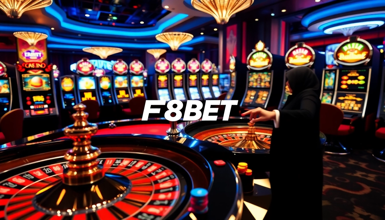 Experience thrilling gaming at https://f8bet.dental/ with vibrant casino roulette and elegant atmosphere.