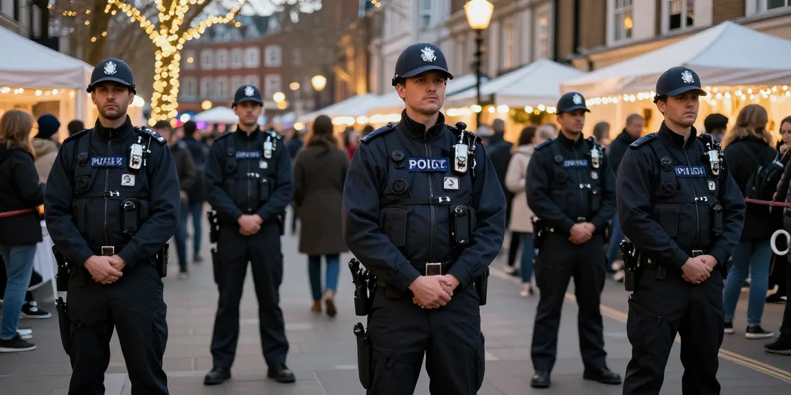 Security Company providing trusted services at a local event.