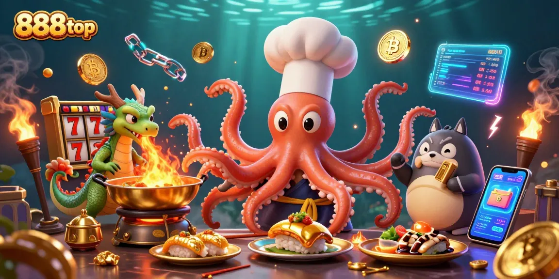 Engage in exciting gameplay at 888top with vibrant characters and rich casino elements.