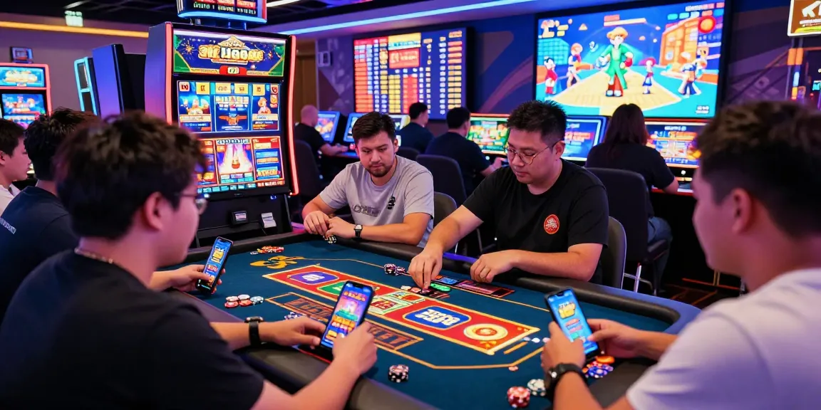 SLOT88 daftar showing players engaged in exciting online casino games with vibrant graphics and interactive elements.