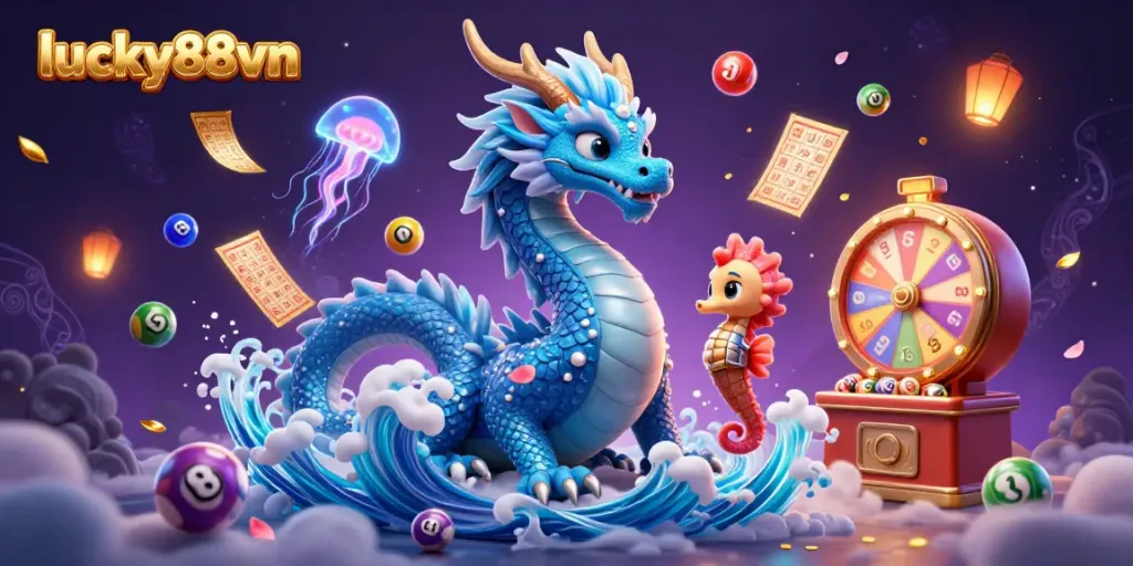 Engage with lucky88vn and experience thrilling gameplay in this vibrant underwater casino scene.