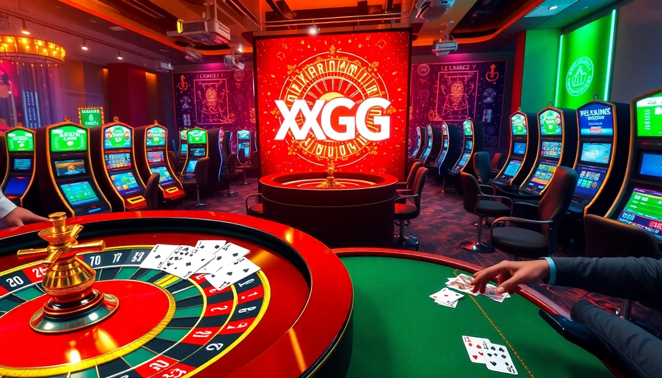 Experience the thrill at Plataforma XXGG with vibrant casino games and professional ambiance.