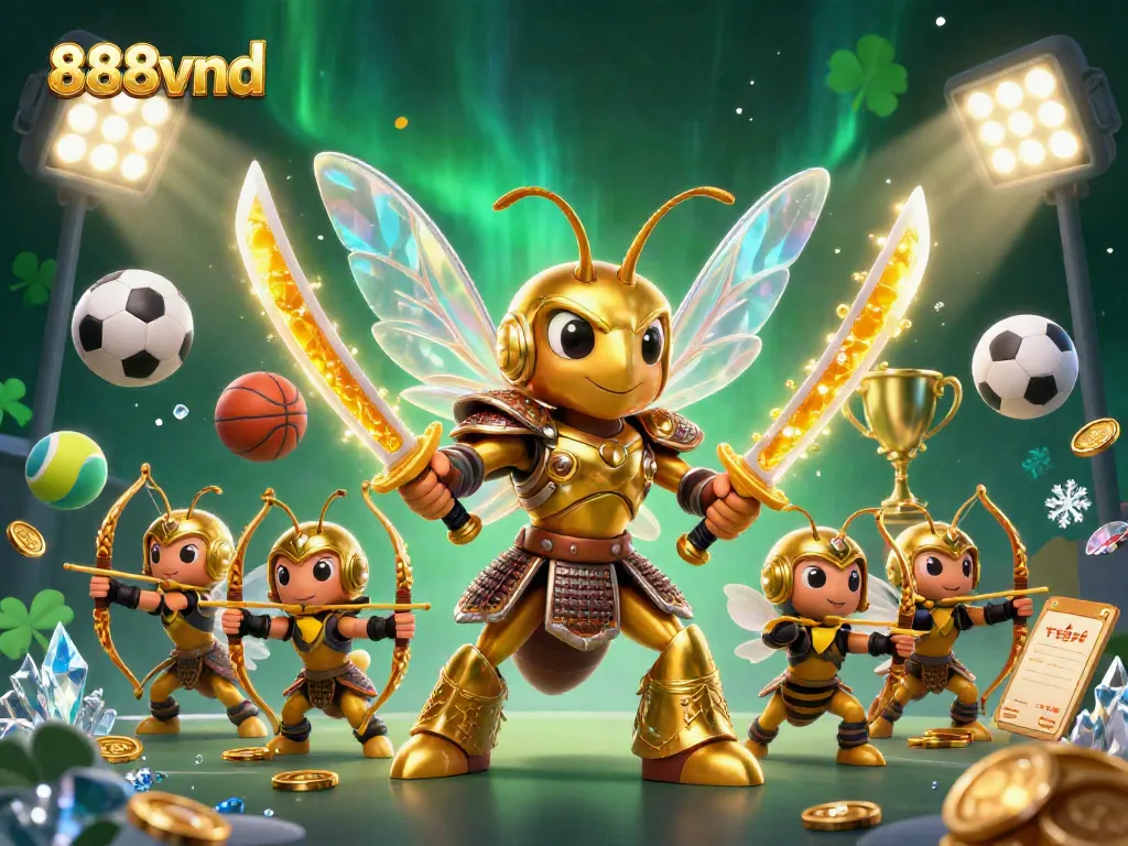 Experience thrilling gameplay with 888vnd's dynamic casino elements illustrating vibrant competitions and winning opportunities.