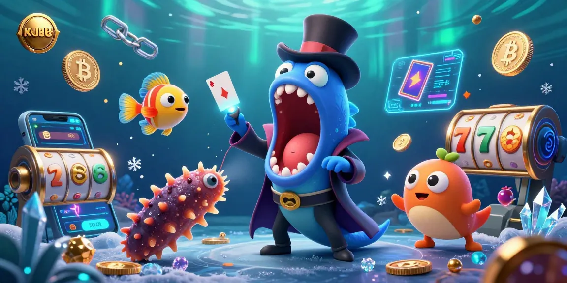 Engage with KU88's magical casino experience featuring deep-sea characters and abundant winning symbols.