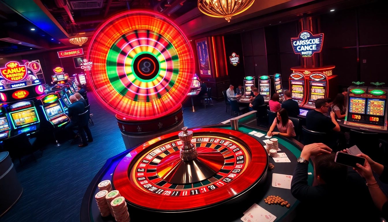 Explore the thrilling atmosphere of CM88, where players revel at vibrant casino tables with exciting games and unforgettable wins.
