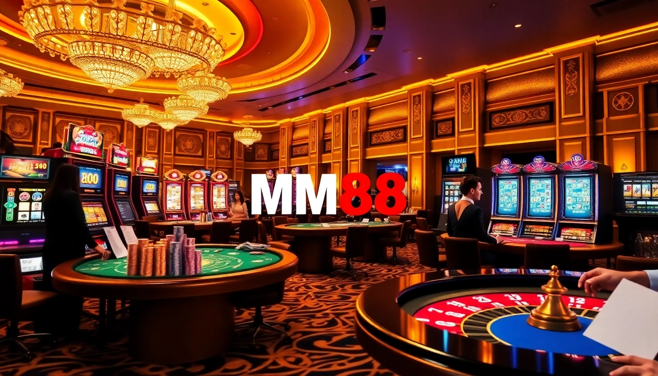 Experience thrilling online gambling at https://mm88.forex/, featuring vibrant casino tables and luxury gaming.