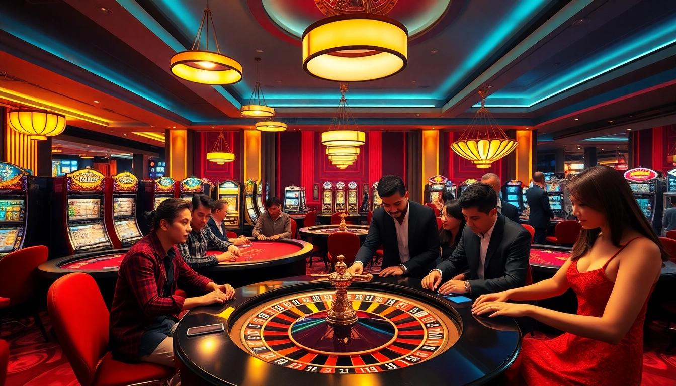 Experience the thrill of Nhà cái Debet with dynamic gameplay at casino tables and vibrant slots.
