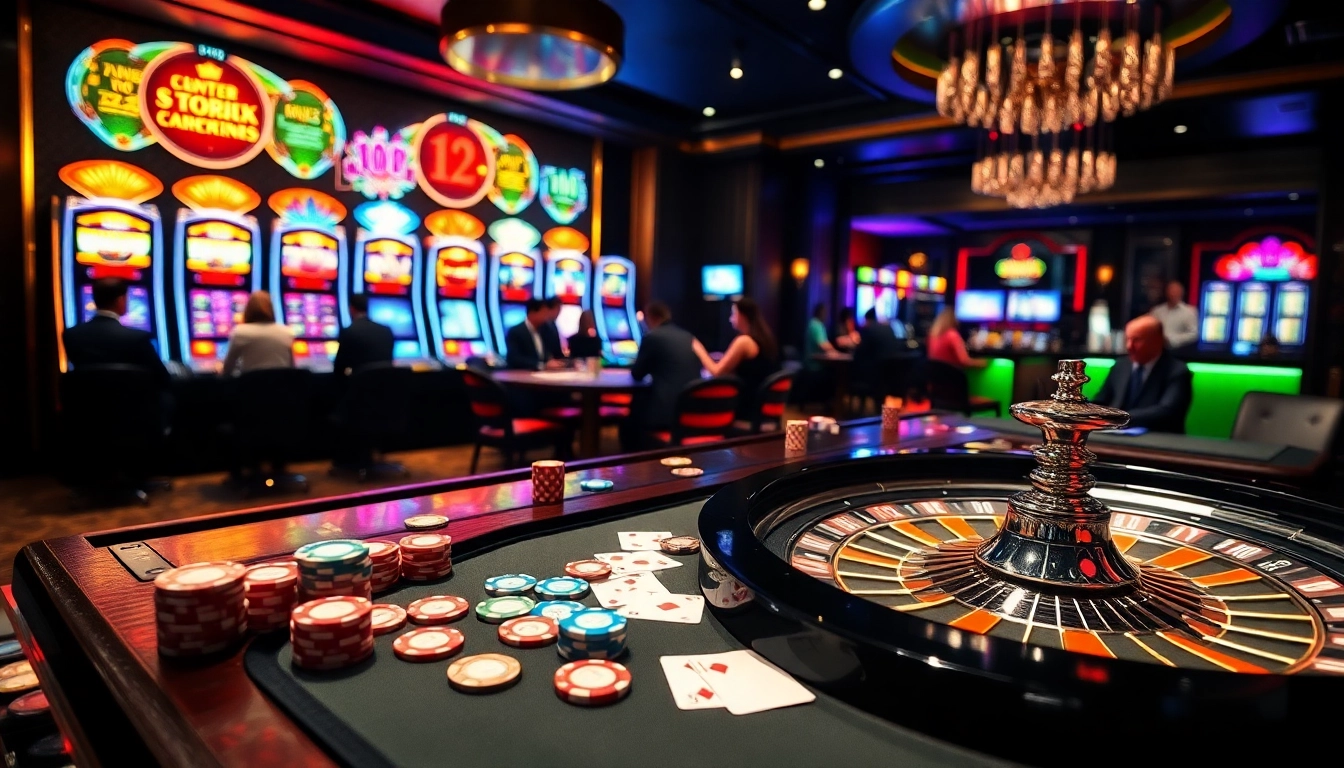 Experience the excitement of gaming with haywin-themed poker chips and a roulette wheel.