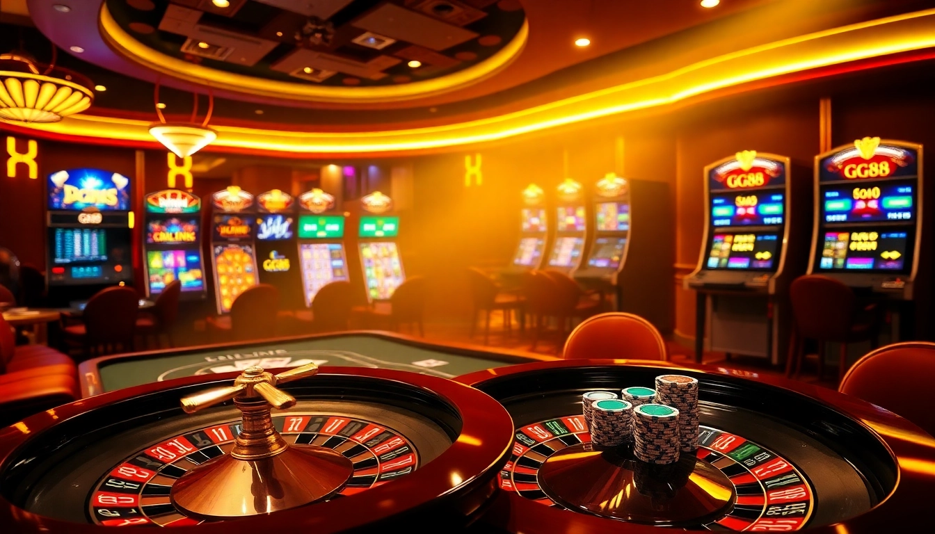 Experience the thrill of GG88 with exciting casino games and vibrant gaming tables.