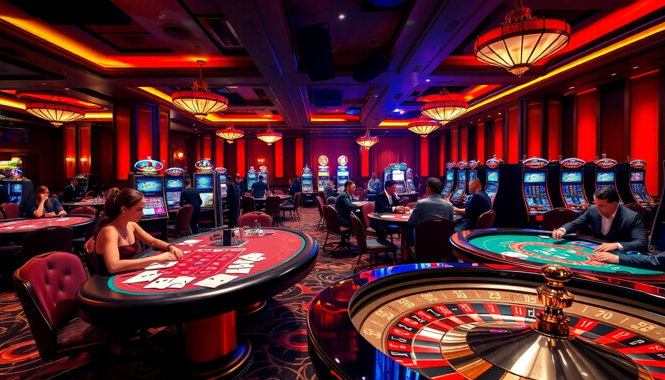 Experience the excitement of winning with high-stakes gaming at https://xx88.day/ featuring luxurious casino interiors.