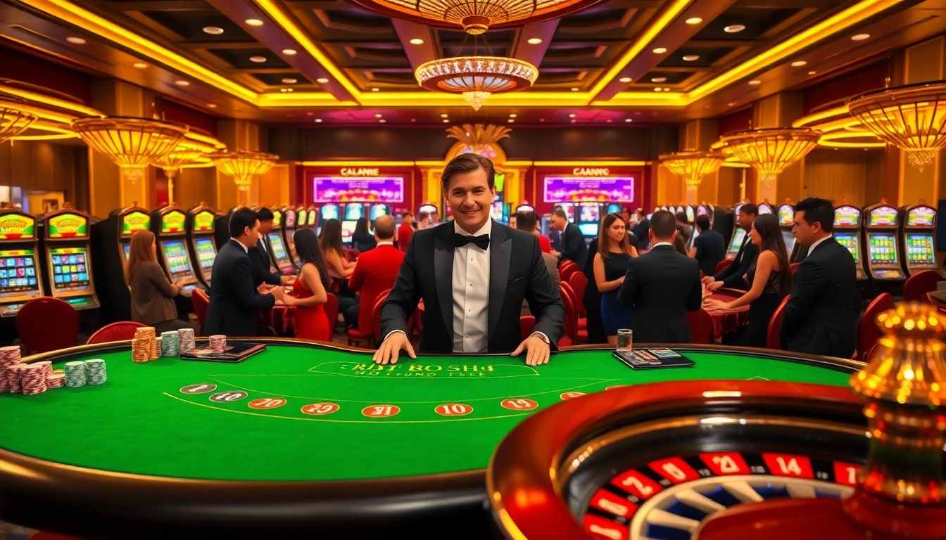 Exciting gameplay and vibrant atmosphere captured at trang chủ gg88 casino with professional dealers.