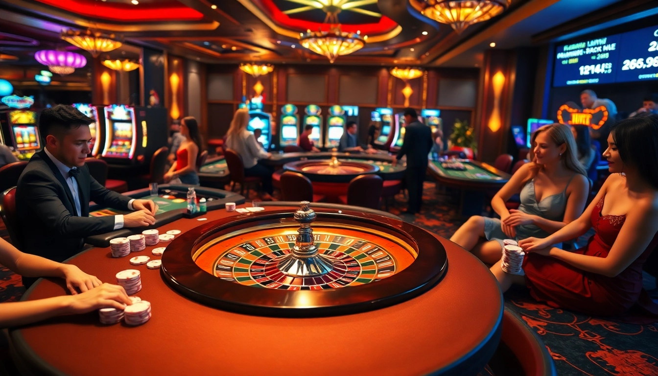 Experience the excitement of gambling with http://789clubar.com/ at an elegant poker table.