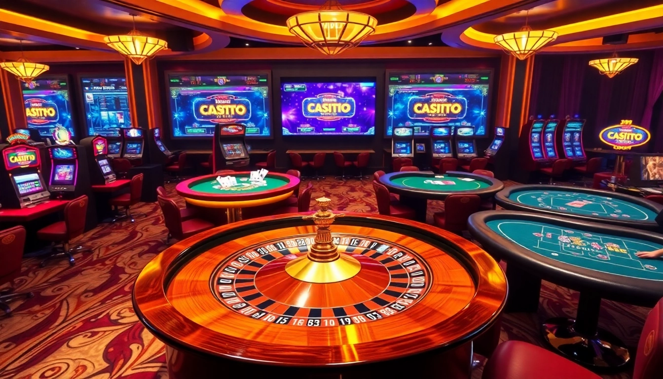 Cảnh casino hấp dẫn mô tả hành động cá cược và những bàn chơi sôi động tại https://luck8.net.