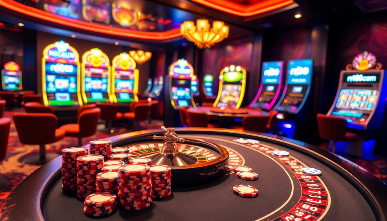 Experience thrilling moments at rr88 com with vibrant casino games and luxurious poker tables.