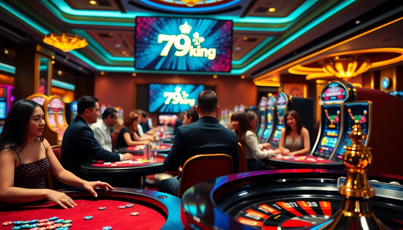 Experience the thrill of winning at 79king with vibrant casino games and luxurious surroundings.