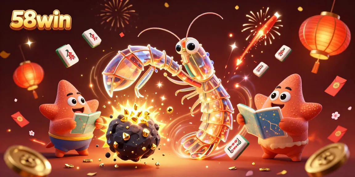 Engage with 58win's thrilling gameplay, featuring a galactic samurai and cosmic treasures.
