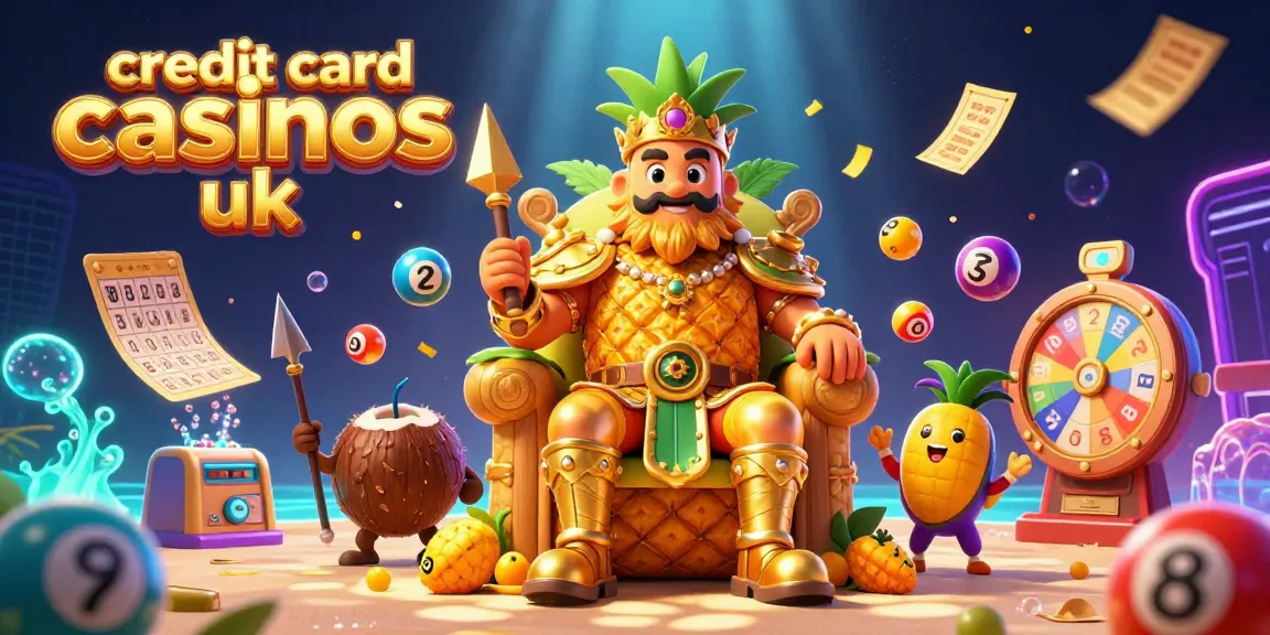 Discover exciting gameplay at credit card casinos uk, featuring vibrant casino elements and playful characters.